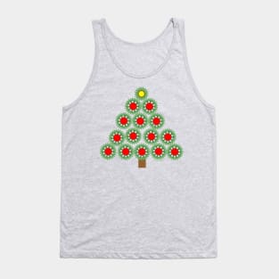 Mechanical Gear Christmas Tree Tank Top